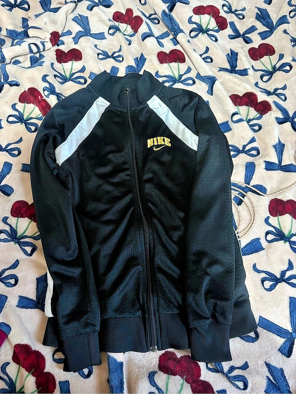 Nike Black & White Track Jacket Like New